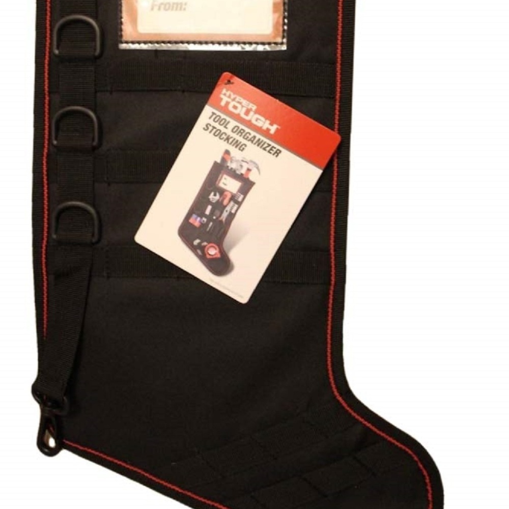 Hyper Tough Tool Organizer Stocking in Black NEW